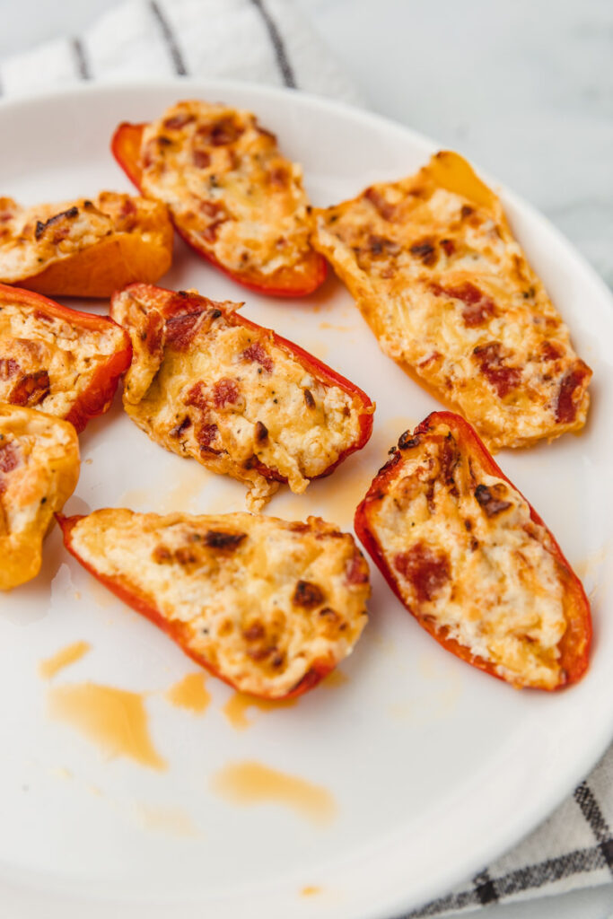 Air Fryer Stuffed Mini Peppers