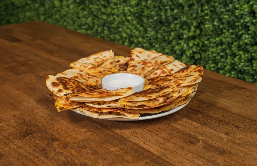 Chicken Bacon Ranch Quesadillas