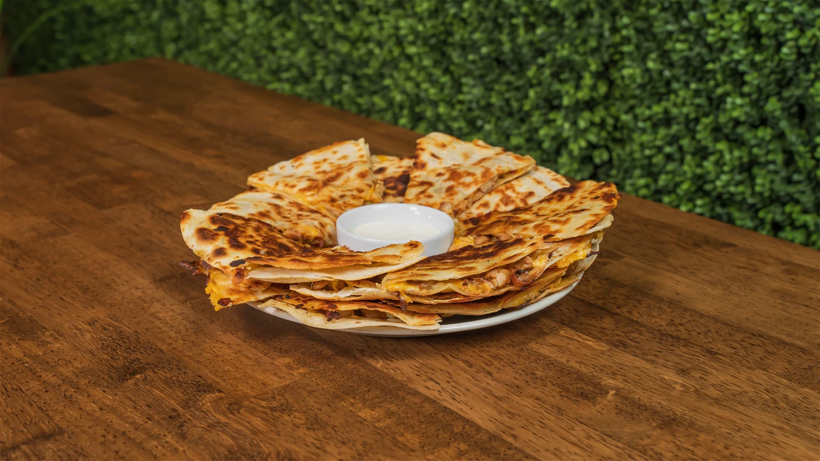 Chicken Bacon Ranch Quesadillas