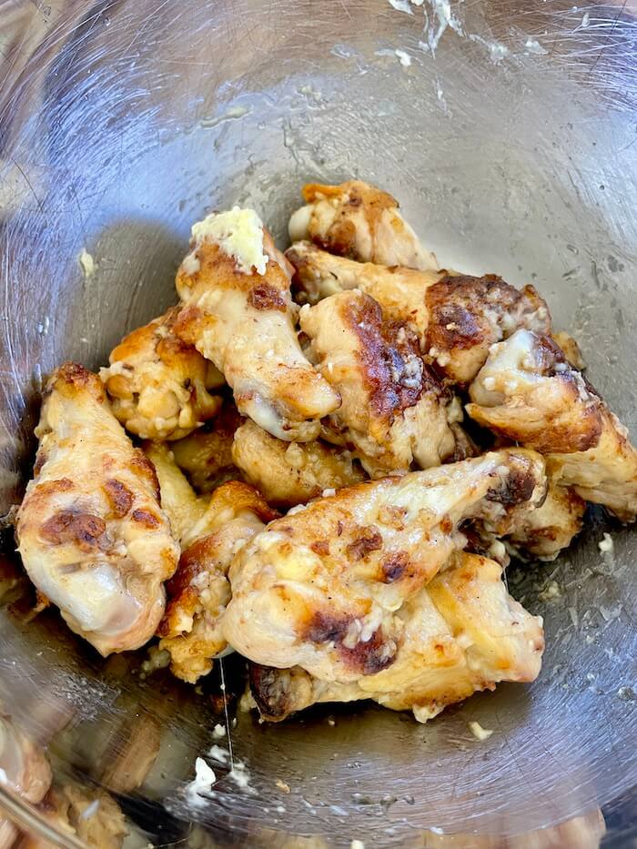 Parmesan Garlic Chicken Wings on the Griddle Keto & Low Carb Recipes