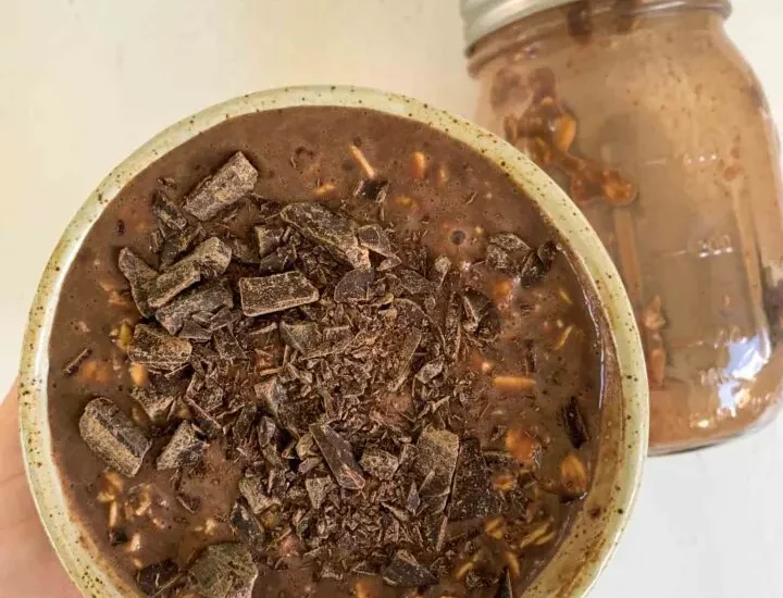 Triple Chocolate Overnight Oats