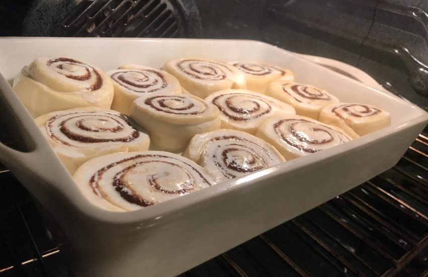 2 Ingredient Dough Cinnamon Rolls