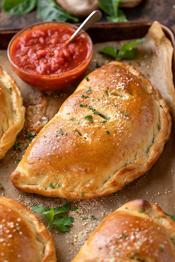 AIR FRYER CALZONES