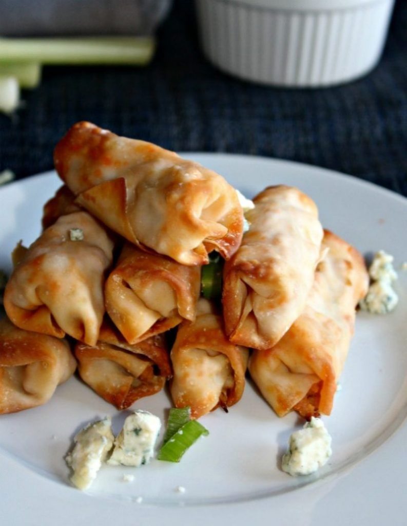 AIR FRYER CHICKEN EGG ROLLS