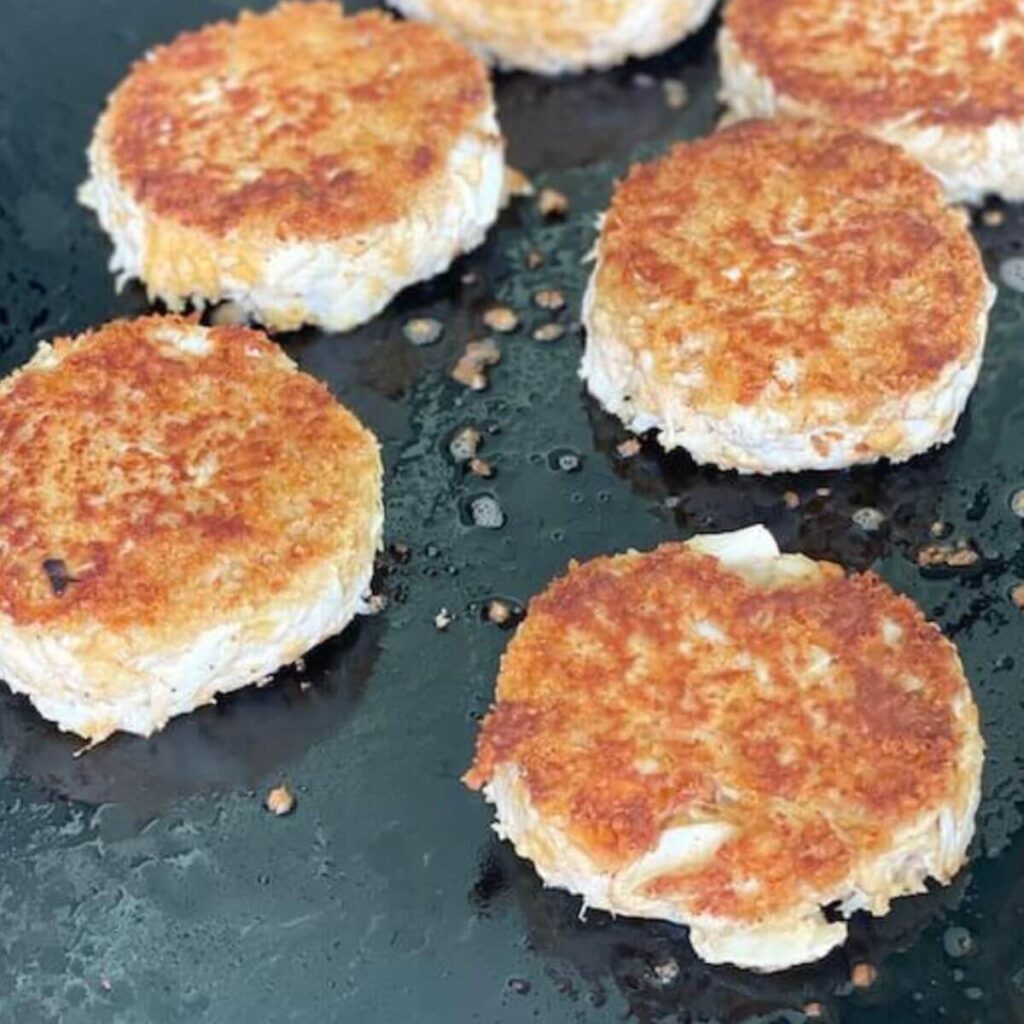 Crab Cakes on the Griddle - Keto & Low Carb Recipes