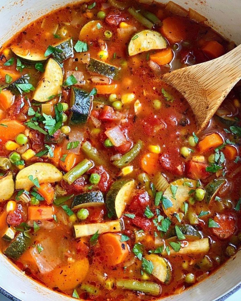 Instant Pot Vegetable Soup
