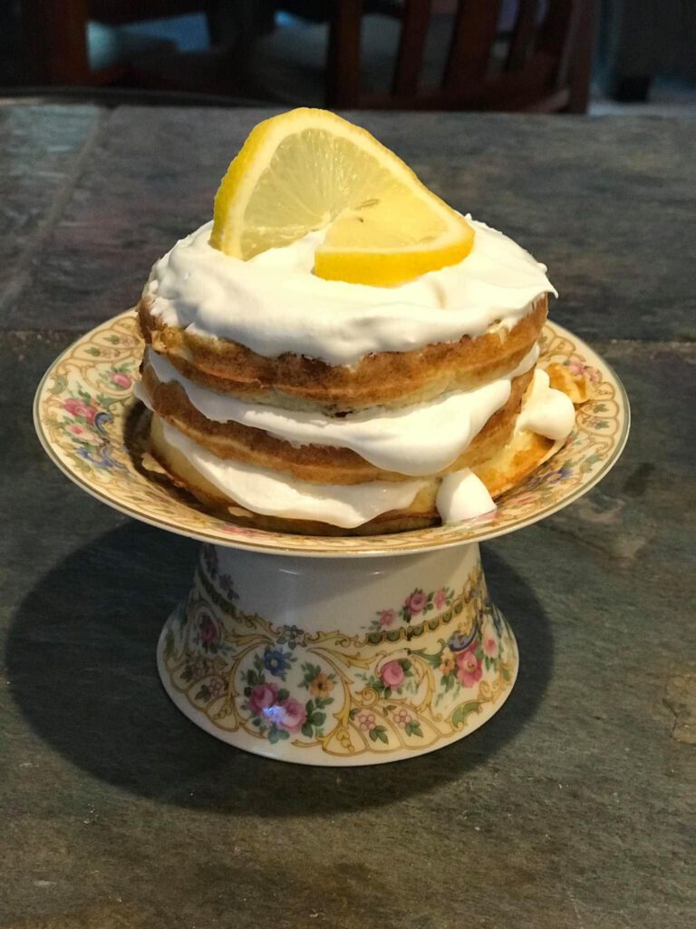 Keto Lemon Chaffle Recipe