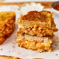 Buffalo Chicken Grilled Cheese Recipe