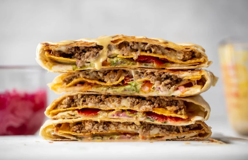 Cheeseburger Crunch Wrap