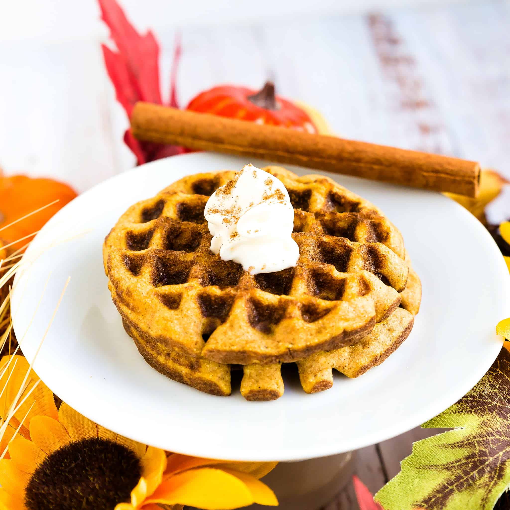 Pumpkin Cheesecake Chaffle Keto And Low Carb Recipes