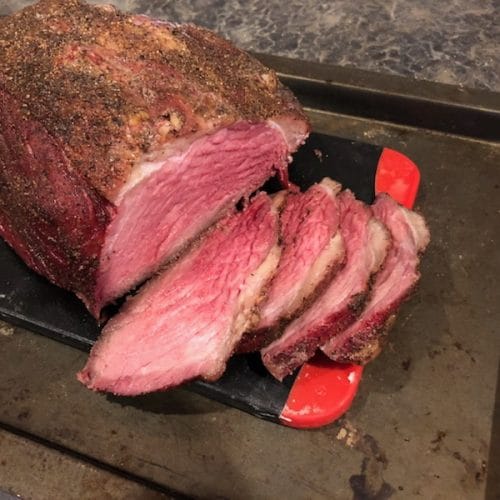 Smoked Bottom Round Roast Beef
