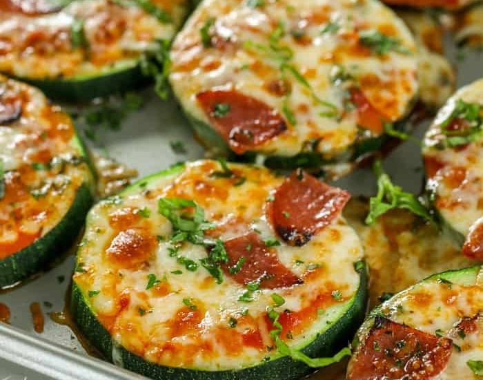 Zucchini Pizza Bites