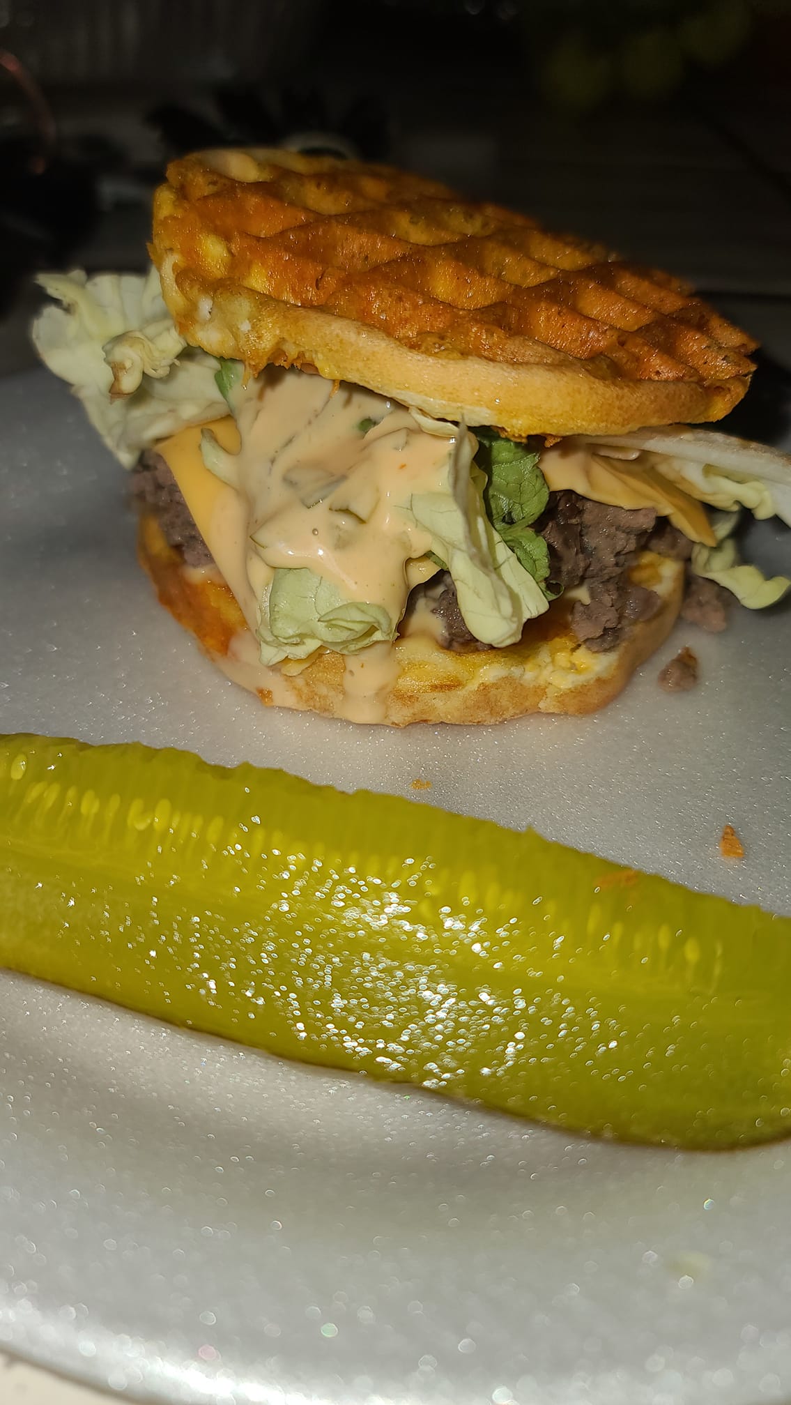 Big Mac Sauce Chaffle