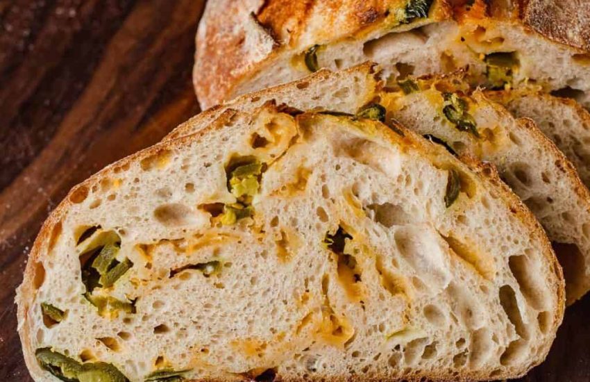 Jalapeño Cheddar Sourdough Bread Recipe