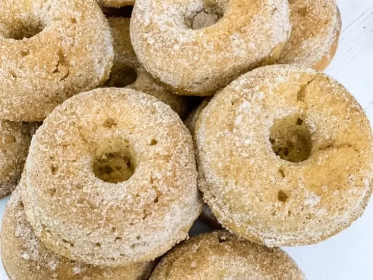 Pumpkin Cinnamon and Sugar Donuts