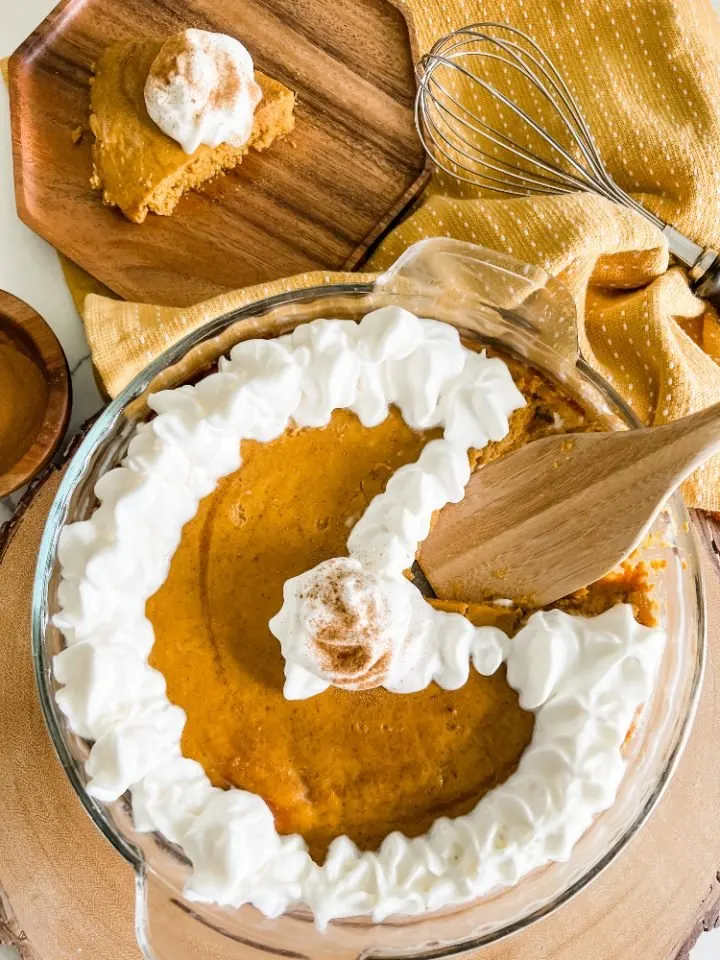 Crustless Pumpkin Pie