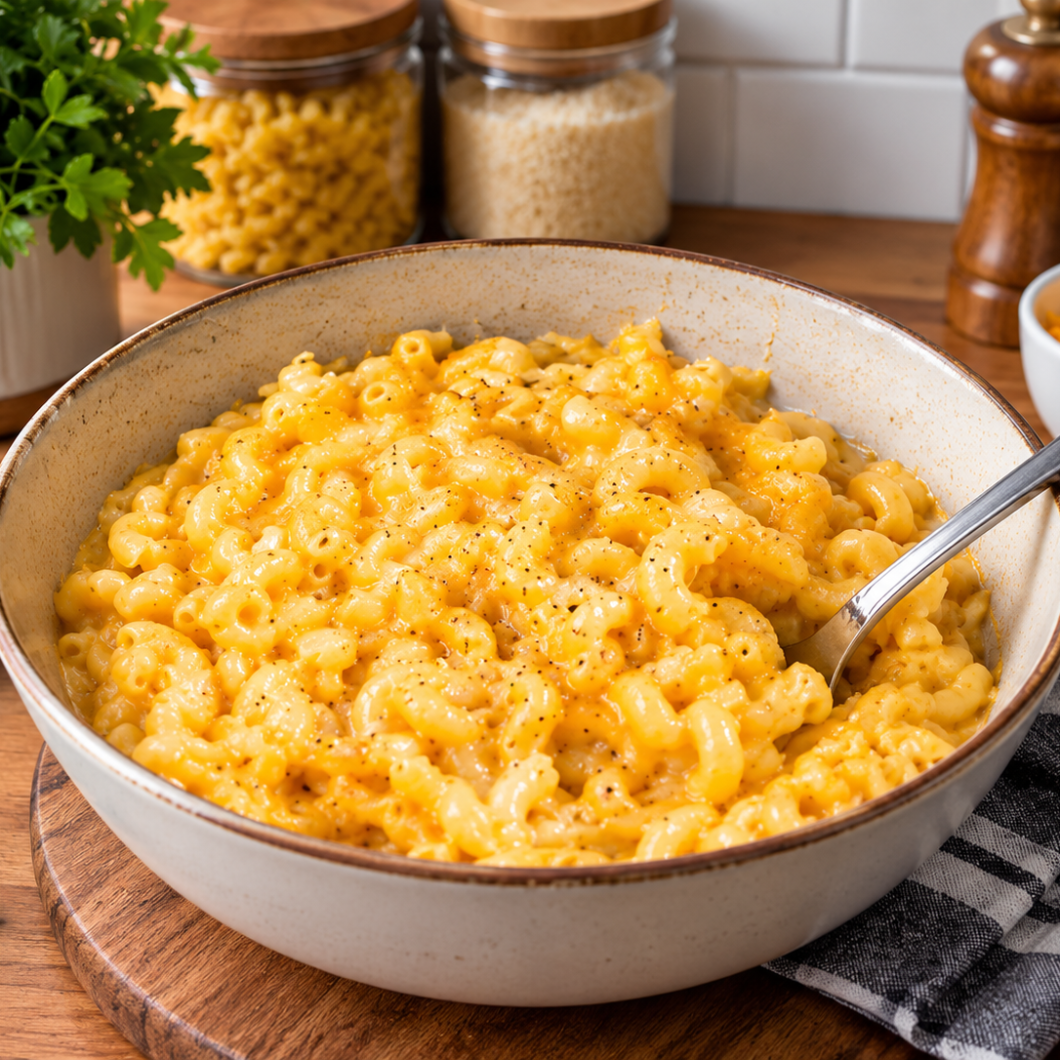Air Fryer Mac and Cheese