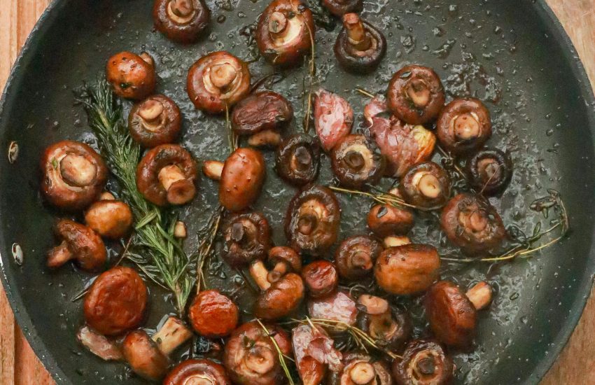 Air Fryer Roasted Mushroom