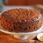 Air Fryer Christmas Cake