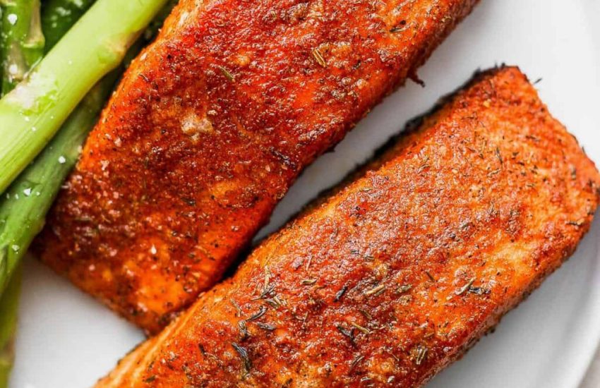 Air Fryer Salmon