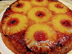 Pineapple Upside Down Cake – Air Fryer