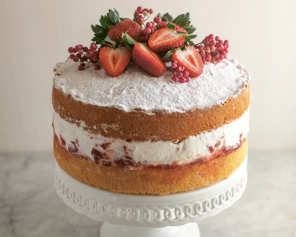 Victoria Sponge Cake In Air Fryer