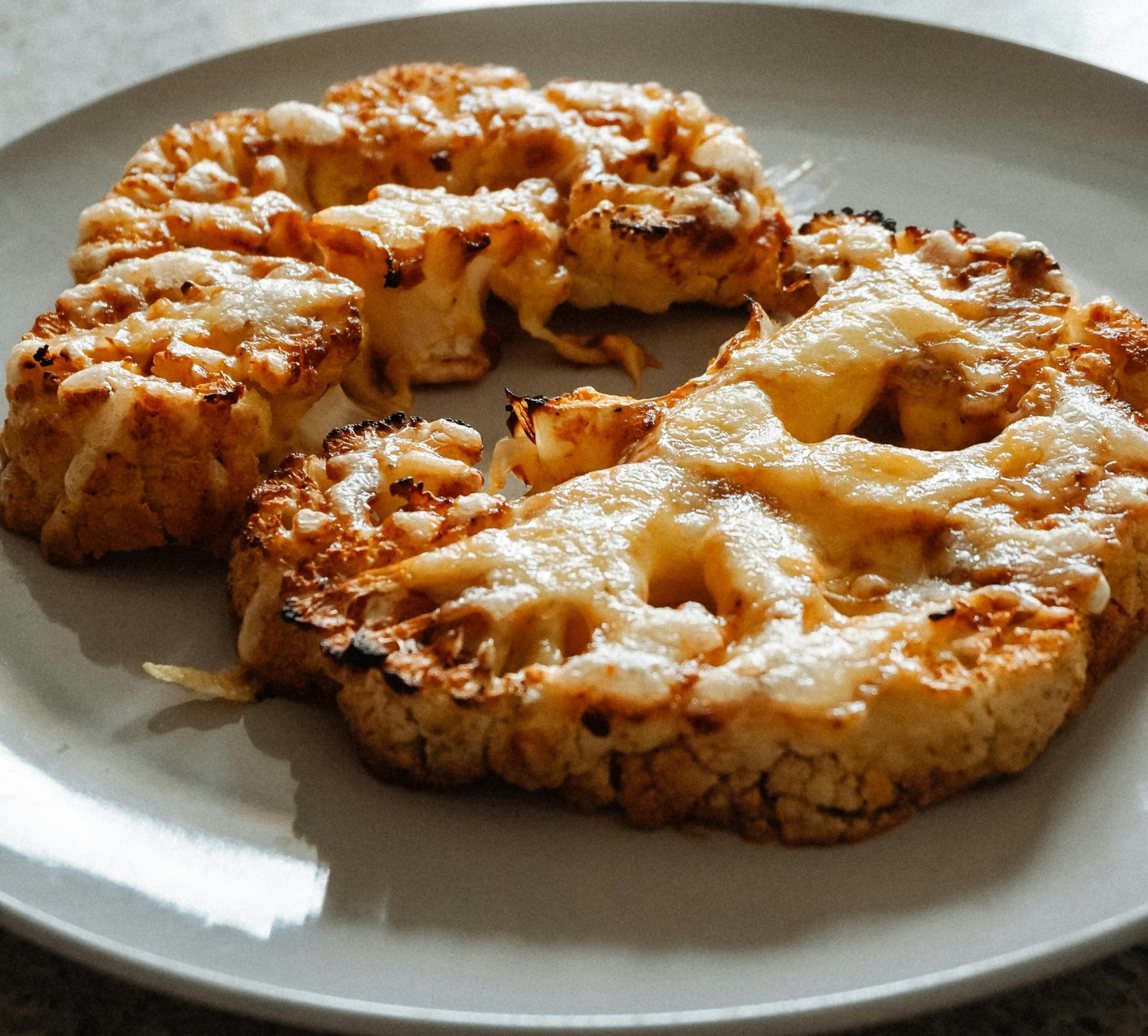 Air Fryer Cauliflower Cheese