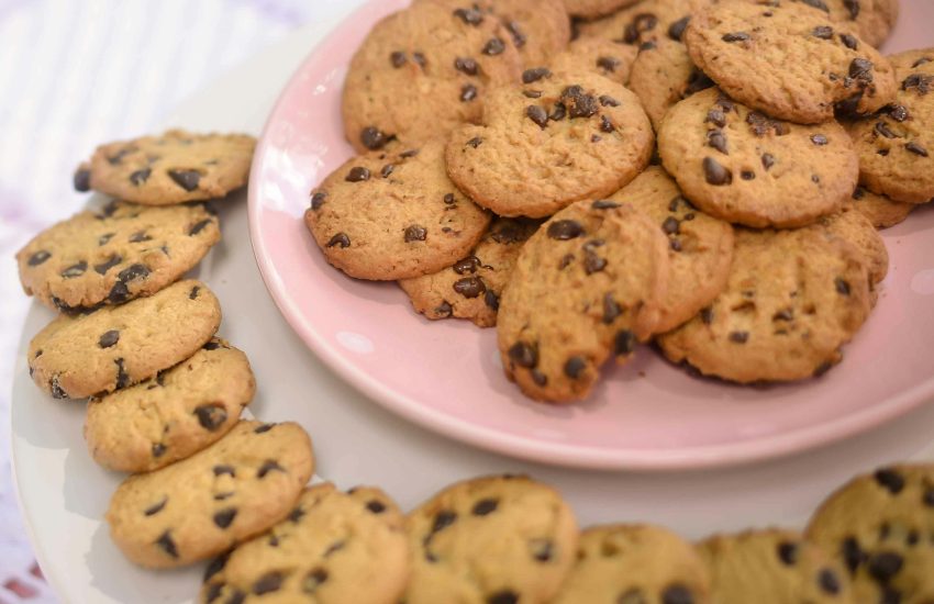 Air Fryer Chocolate Chip Cookie