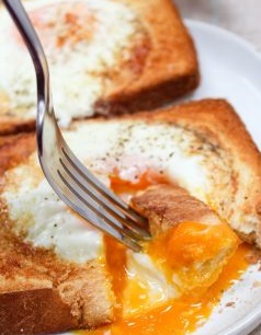 Air Fryer Egg Toast