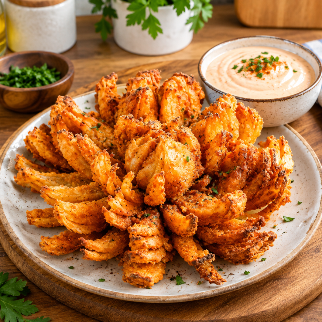 Air Fryer Blooming Onion