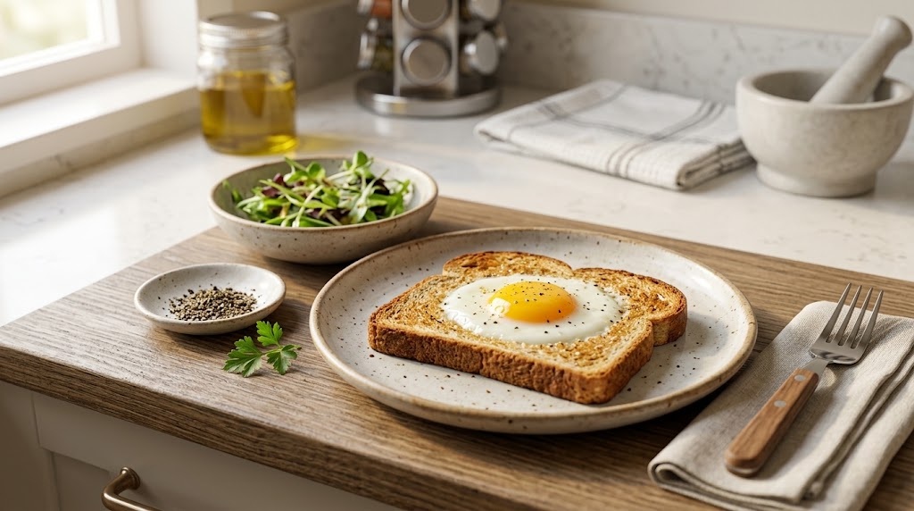 Air Fryer Egg Toast