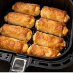 Crispy Air Fryer Cheese Bread Rolls 1