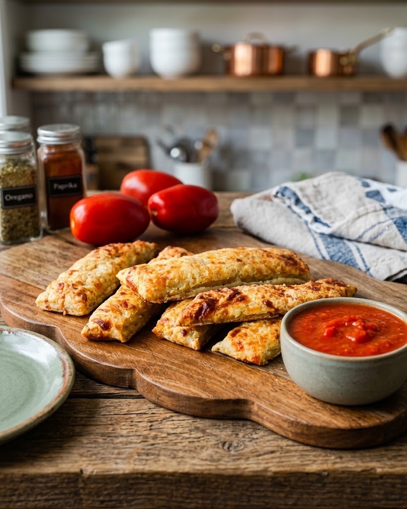 Cottage Cheese Cheese Sticks