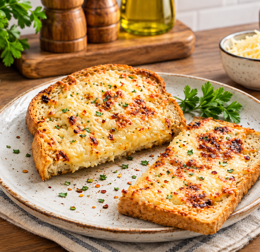 Air Fryer 3 ingredient Cheese Toast