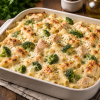 Creamy Chicken Alfredo Bake - CP