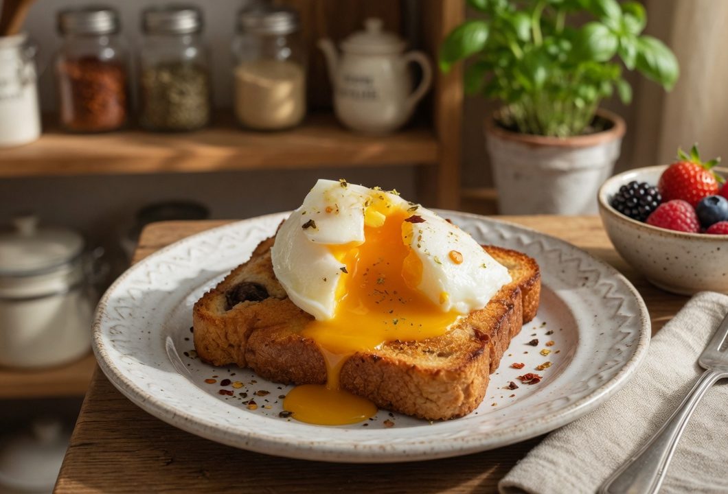 AIR FRYER POACHED EGG