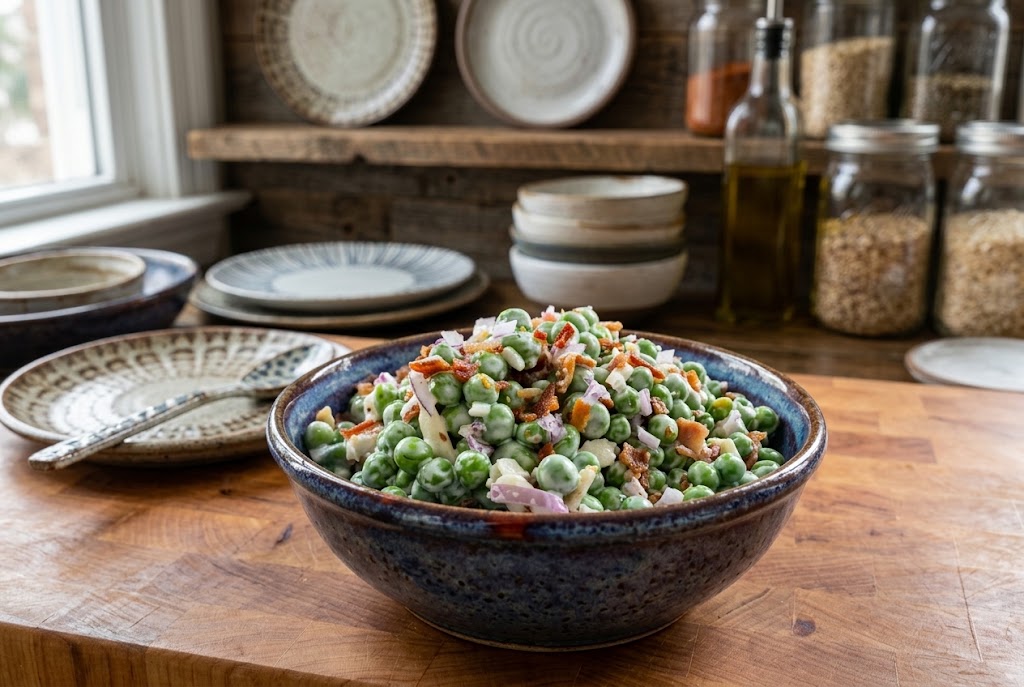 Bacon Pea Salad