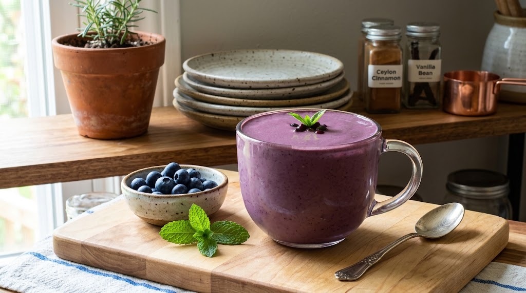 Blueberry Spinach Smoothie