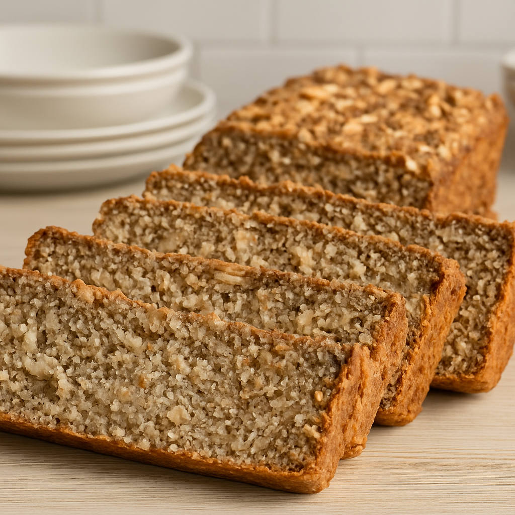 Healthy Flourless Oatmeal Apple Cake
