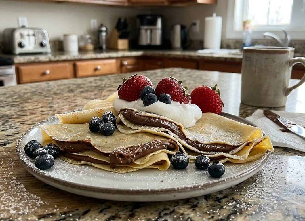 Sourdough Crepes