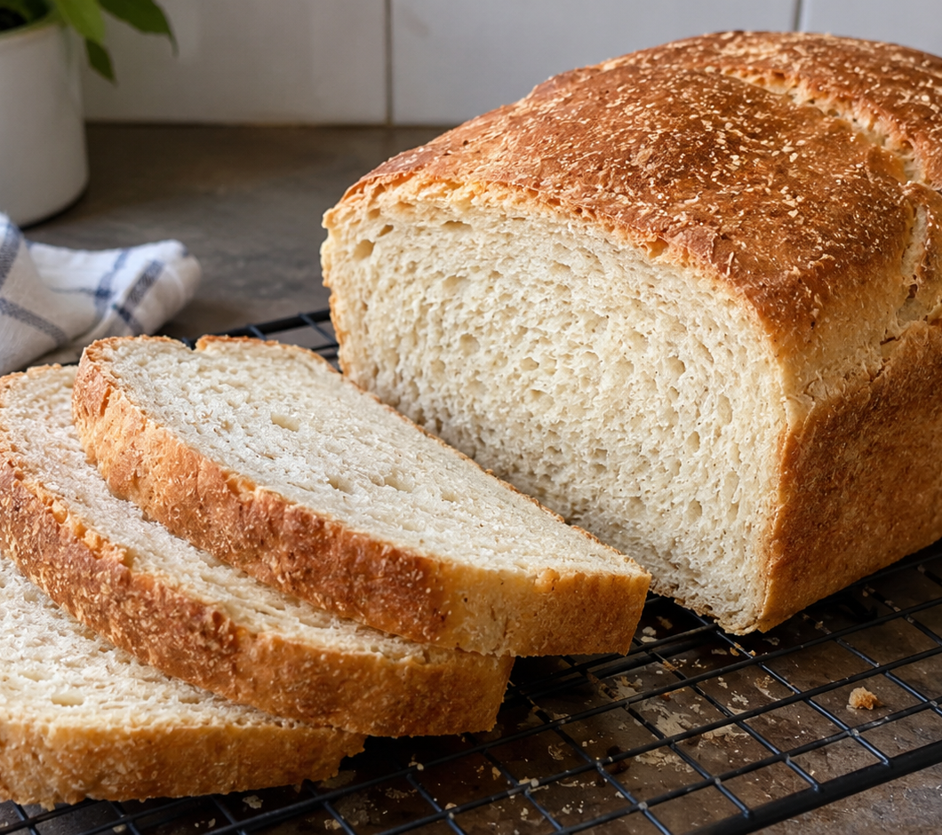 Soft Sourdough Sandwich Bread