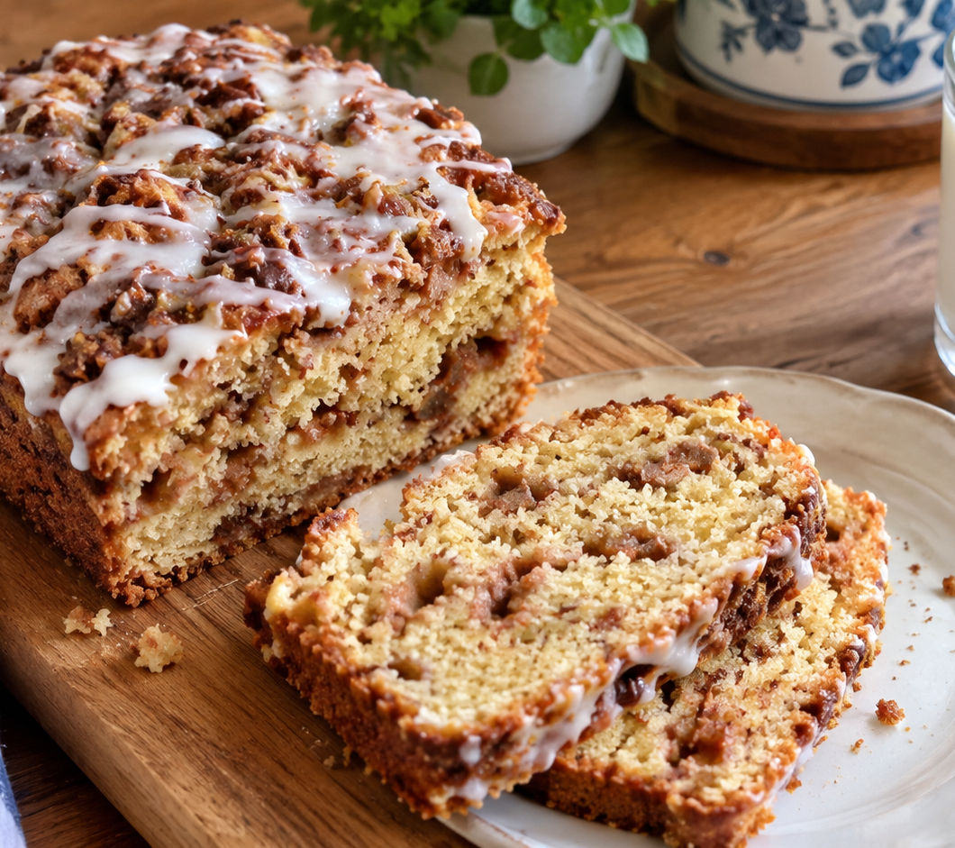 Sourdough Apple Fritter Bread