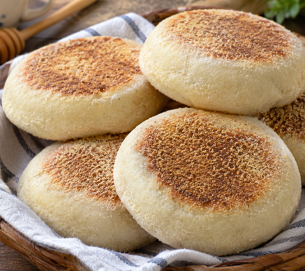 Sourdough English Muffins