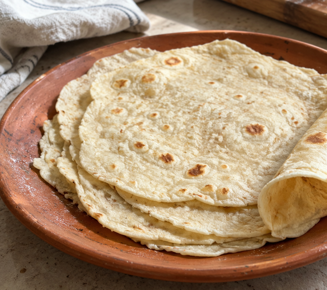 Sourdough Flour Tortillas